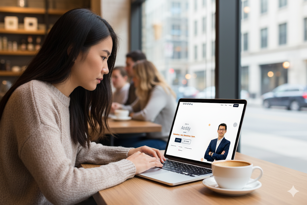 การสร้าง personal website ด้วย modern web technologies Building Personal Website