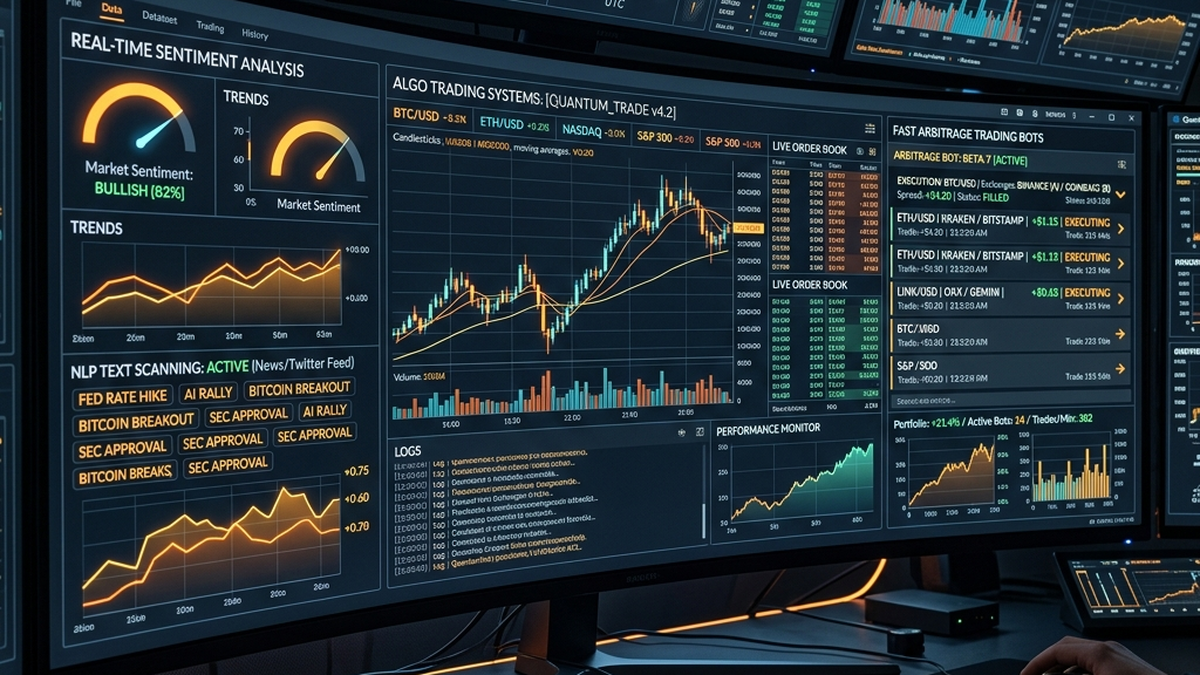 ระบบ Algorithmic Trading และ Arbitrage Bots กระดานเทรดที่ใช้ Bot และระบบ Algorithm สแกนโอกาสทำกำไร