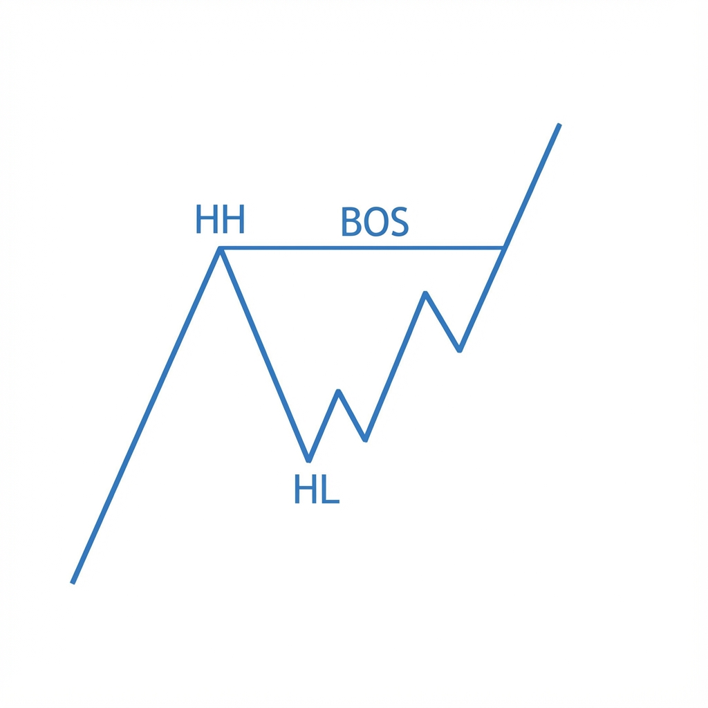 BOS (Break of Structure) Diagram