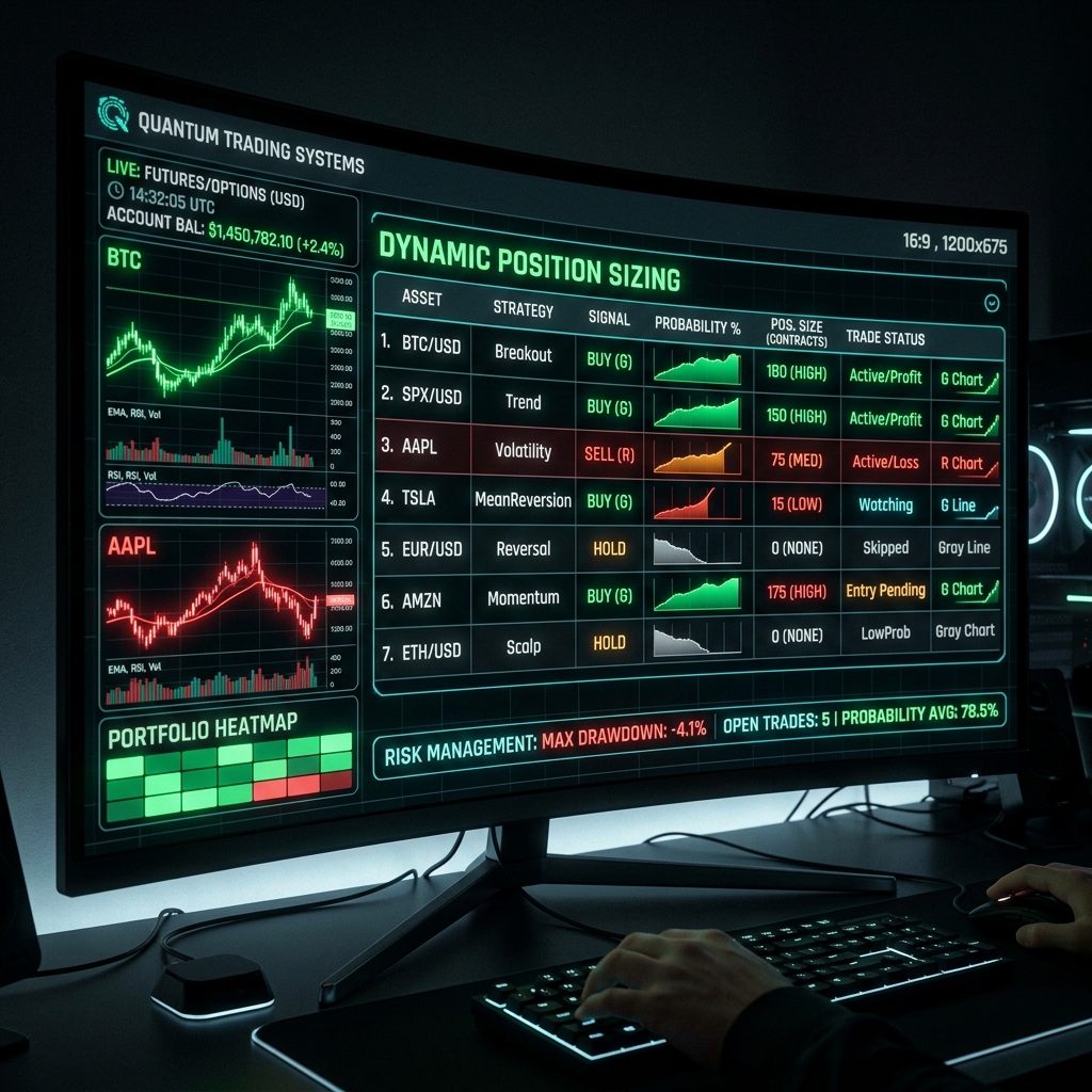 Dynamic Position Sizing with Kelly Criterion