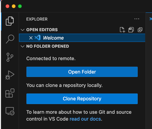 Open Local Folder